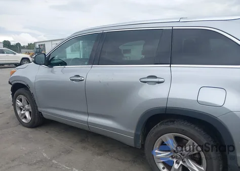 2016 Toyota Highlander Limited V6 из США, поврежденный, VIN 5TDYKRFH4GS152143